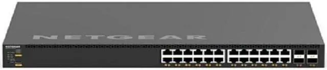 Alt view image 2 of 9 - NETGEAR 24x10G/Multi-Gig PoE+ (576W base, up to 720W) and 4xSFP28 25G | XSM4328CV