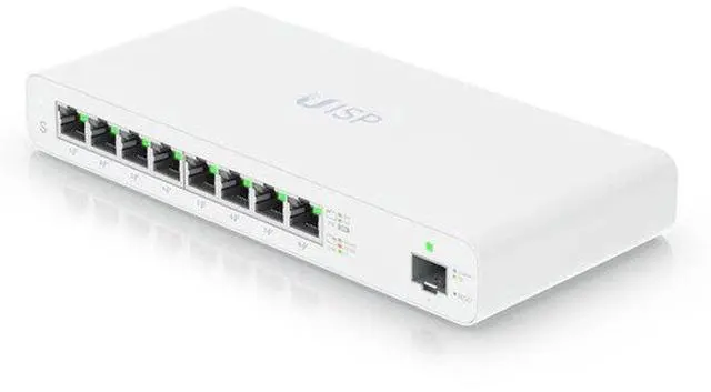Main image of Ubiquiti UISP Switch, 8-Port Layer 2 Gigabit PoE Switch (UISP-S)