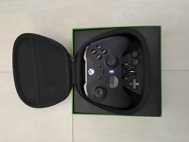 Alt view image 15 of 20 - Microsoft Xbox Elite FST-00001 Wireless Controller Series 2 - Black