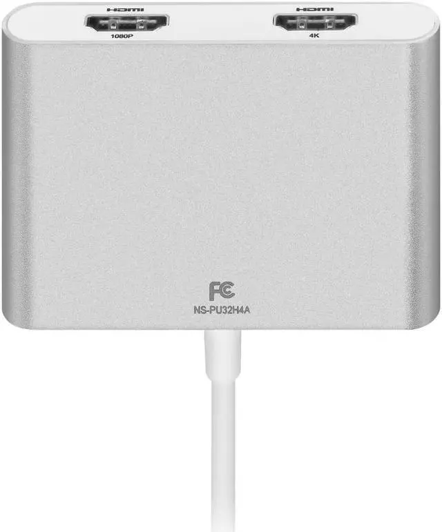 Alt view image 8 of 11 - Insignia - USB to Dual HDMI Adapter - Model: NS-PU32H4A