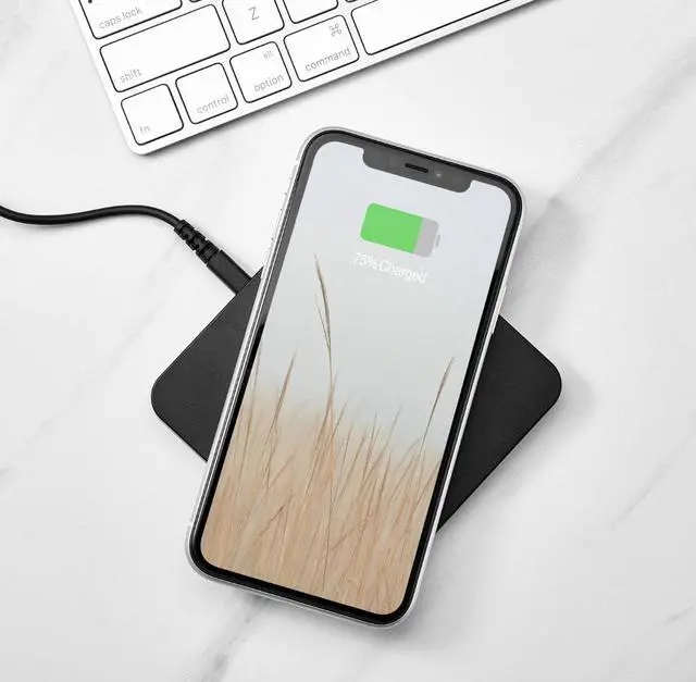 Alt view image 3 of 5 - Insignia 15W Qi Wireless Phone Charging Pad (NS-MQP15W22K-C) - Black