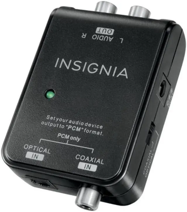 Alt view image 2 of 5 - Insignia 0.91m (3 ft.) Digital to Analog Audio Converter Cable - Black