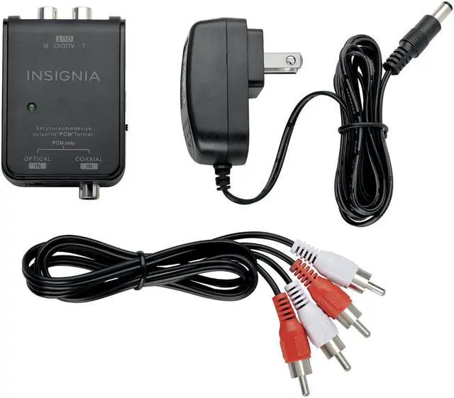 Alt view image 3 of 5 - Insignia 0.91m (3 ft.) Digital to Analog Audio Converter Cable - Black