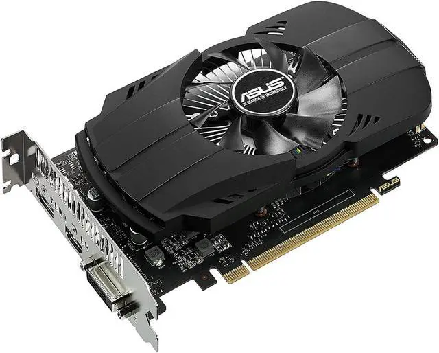 Alt view image 4 of 5 - Asus GeForce GTX 1050 Ti 4GB Phoenix DVI-D HDMI DP 1.4 Gaming Graphics Card