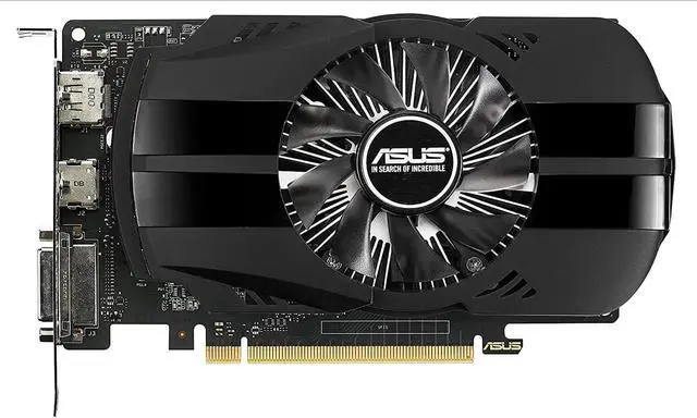 Alt view image 2 of 5 - Asus GeForce GTX 1050 Ti 4GB Phoenix DVI-D HDMI DP 1.4 Gaming Graphics Card