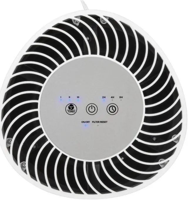 Alt view image 5 of 5 - GermGuardian AC4200W Table Top Air Purifier with HEPA Filter - White