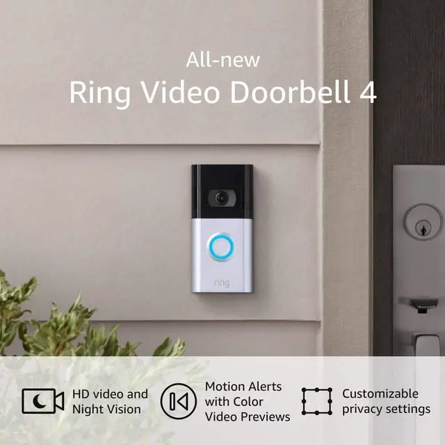 Alt view image 2 of 7 - Ring Video Doorbell 2 Wireless (2017)