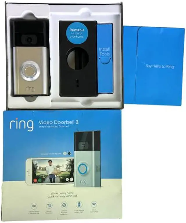 Main image of Ring Video Doorbell 2 Wireless (2017)