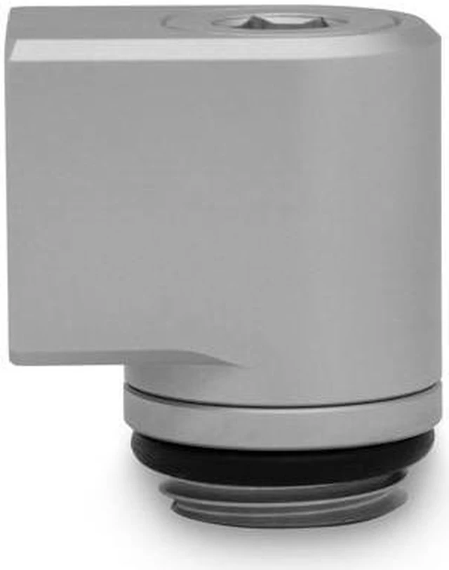 Alt view image 3 of 15 - EKWB EK-Quantum Torque Micro Rotary 90° - Satin Titanium