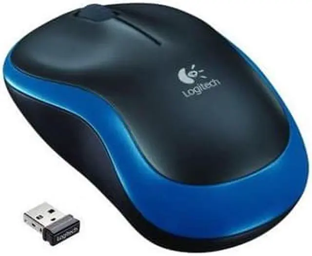 Alt view image 7 of 20 - Logitech M185 Wireless Mouse, 2.4GHz with USB Mini Receiver, 12-Month Battery Life, 1000 DPI Optical Tracking, Ambidextrous, Compatible with PC, Mac, Laptop - Blue