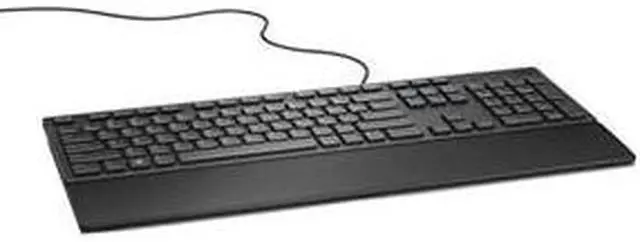 Alt view image 13 of 14 - DELL Wired Qwerty Keyboard - Black KB216-BK-US Black Wired Keyboard