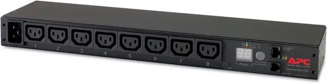 Alt view image 2 of 9 - Apc By Schneider Electric Rack Pdu Metered 1U 16A 208/230V (8) C13