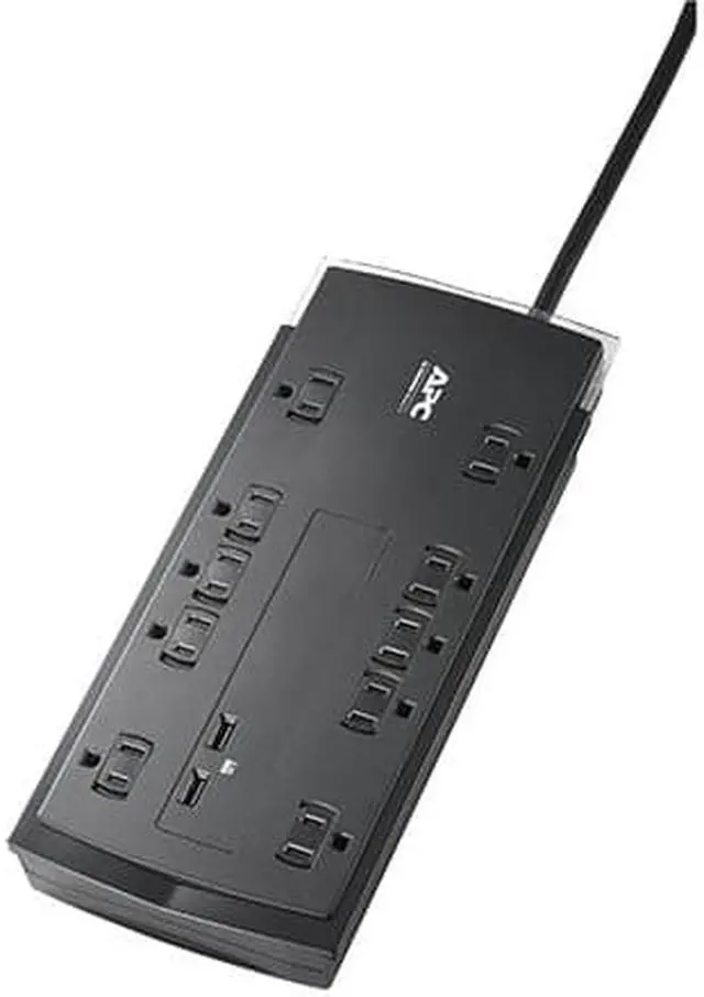Alt view image 17 of 18 - APC Electric SurgeArrest Performance 10-Outlet Surge Suppressor/Protector P10U2