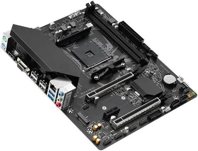Alt view image 3 of 6 - MAXSUN B550M Gaming Motherboard DDR4 M.2 Supports Ryzen CPU R3 R5 R7 AM4 5600G 5700G 5700X Desktop Computer components