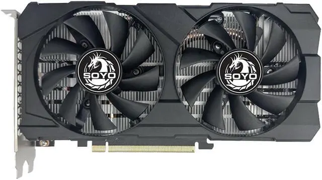Alt view image 2 of 6 - SOYO GeForce RTX2060 SUPER 8G Graphics Cards GDDR6 Video Memory HDMI DP PCIE3.0x16 Gaming Video Card for Desktop PC