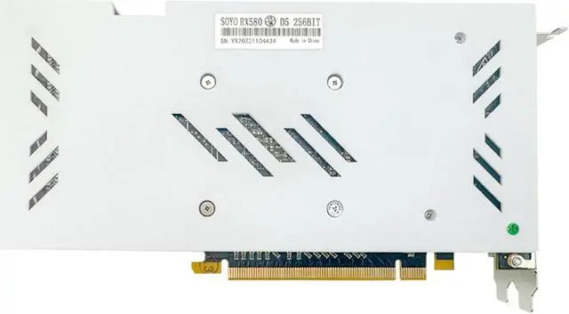 Alt view image 5 of 7 - SOYO Graphics Cards RX580 8G GDDR5 RGB Memory Video Gaming Card PCIE3.0x16 GPU Desktop Computer components RX 580 8G