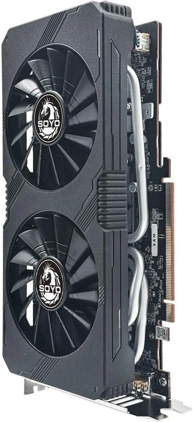 Alt view image 2 of 7 - SOYO Radeon RX5700XT 8G New Gaming Graphics Cards GDDR6 256Bit PCIE4.0x16 HDMI DP*3 for Desktop GPU Video Card For PC GPU