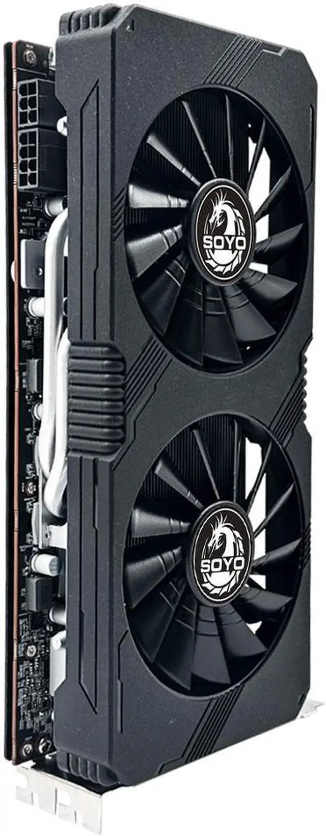 Alt view image 3 of 7 - SOYO Radeon RX5700XT 8G New Gaming Graphics Cards GDDR6 256Bit PCIE4.0x16 HDMI DP*3 for Desktop GPU Video Card For PC GPU