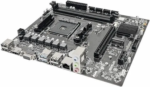 Alt view image 3 of 6 - SOYO Brand New Classic B450M Motherboard Dual-channel DDR4 Memory AM4 Motherboard M.2 NVME (supports Ryzen 5600 5600G CPU)