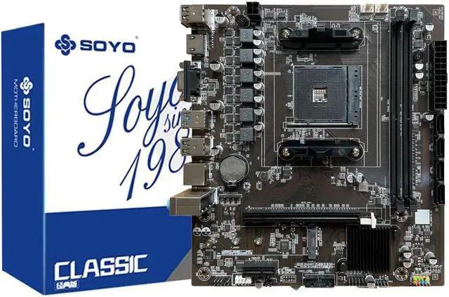 Main image of SOYO Brand New Classic B450M Motherboard Dual-channel DDR4 Memory AM4 Motherboard M.2 NVME (supports Ryzen 5600 5600G CPU)