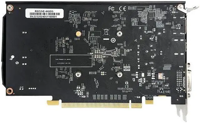 Alt view image 5 of 6 - SOYO Graphics Cards RX550 4G GDDR5 Memory Video Gaming Card 128bit PCIE3.0x16 GPU Desktop Computer components RX 550 4G