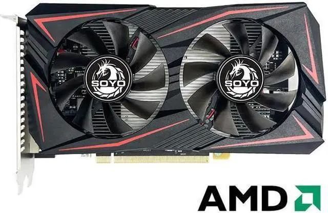 Main image of SOYO Graphics Cards RX550 4G GDDR5 Memory Video Gaming Card 128bit PCIE3.0x16 GPU Desktop Computer components RX 550 4G