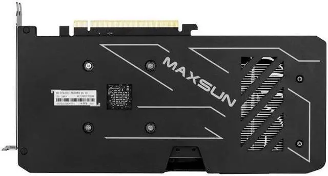 Alt view image 4 of 6 - MAXSUN GeForce RTX 4060 Terminator 8G OC Graphics Card, 2X WINDFORCE Fans, 8GB 128-bit GDDR6  PCI Express 4.0 x8 Support DLSS 3 Video Card For PC