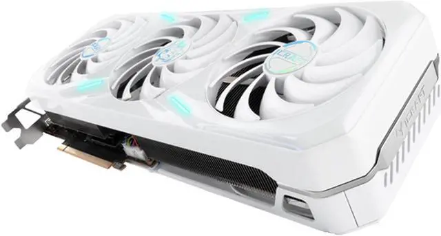 Alt view image 3 of 6 - MAXSUN GeForce RTX 4070 iCraft OC 12G Graphics Card, 3x WINDFORCE Fans, 192-bit, 12GB GDDR6X, PCI Express 4.0 x16, DLSS 3, HDMI 2.1a, DisplayPort 1.4a RGB, Anime White GPU