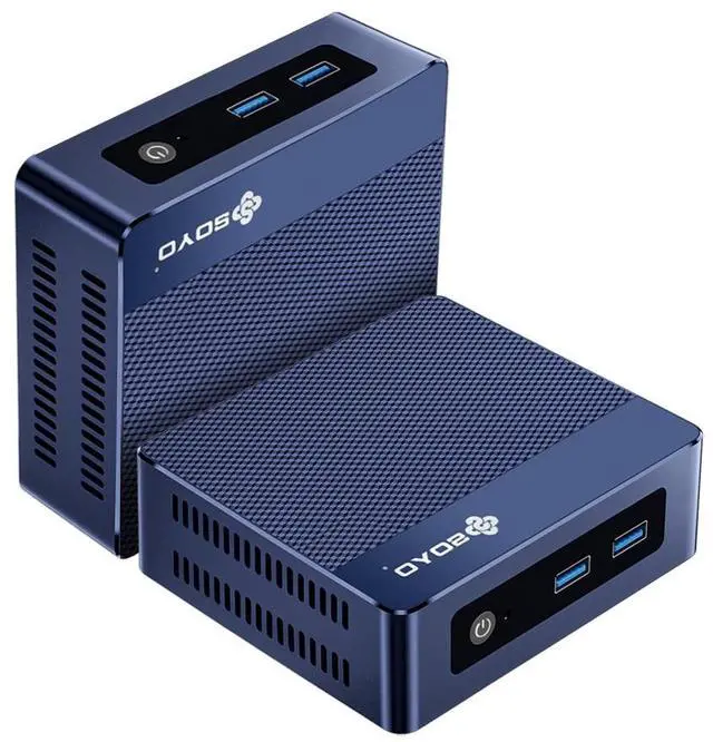 Alt view image 7 of 7 - SOYO Mini PC M4 PLUS  N150 Intel 13th Gen (up to 3.6GHz), 8GB DDR4 RAM 256GB SSD,Windows 11 pro,WiFi 5/BT4.2/HDMI/DP/ 4K HD/USB3.2