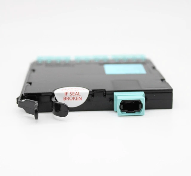 Alt view image 5 of 7 - Corning ECM-UM12-05-93T 12 Fiber Pretium EDGE® LC Duplex to MTP® Connector Module, 50 µm multimode (OM3)