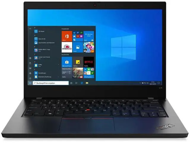 Alt view image 2 of 5 - Lenovo ThinkPad L14 Gen 2 Intel® Core i5-1135G7, 32GB RAM, 512GB SSD, 14in (1920x1080) TOUCH, Intel® Wi-Fi® 6 AX201, 11ax 2x2+BT5.1, HDMI®, TB4 (with DP 1.4), USB-C® 3.2 Gen 1 (DP 1.4), Win11 Pro 64