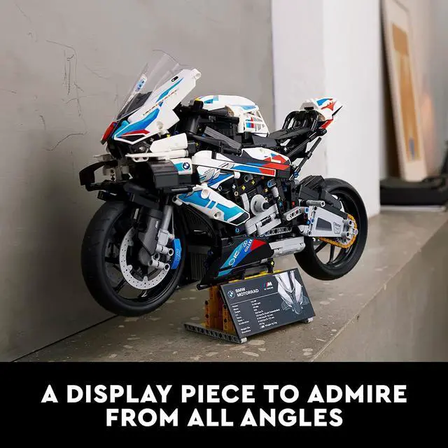 Alt view image 2 of 9 - LEGO Technic BMW M 1000 RR 42130 Model Building Set for Adults (1,925 Pieces)