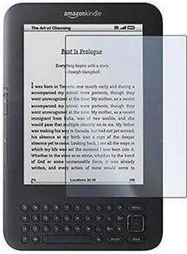 Alt view image 2 of 2 - ZAGG - InvisibleSHIELD for Amazon Kindle 3- FREE LIFETIME WARRANTY - FREE SHIP!