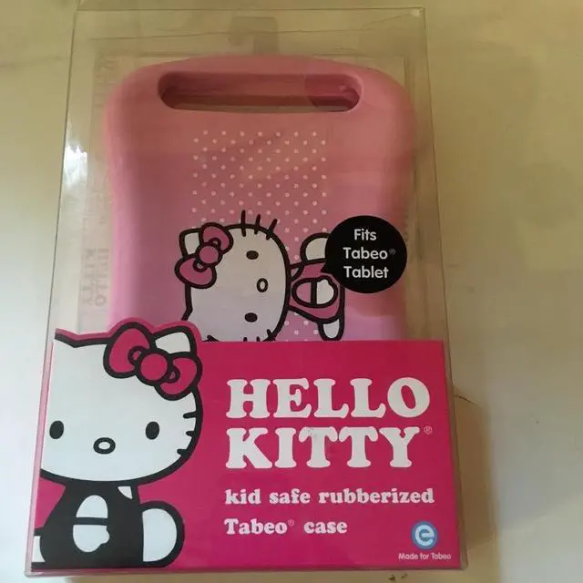Alt view image 2 of 2 - Tabeo Kid Safe Rubberized Case - Hello kitty fits tab tablet