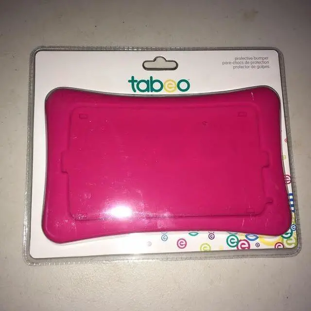 Alt view image 2 of 2 - Tabeo Silicone Protective Case pink