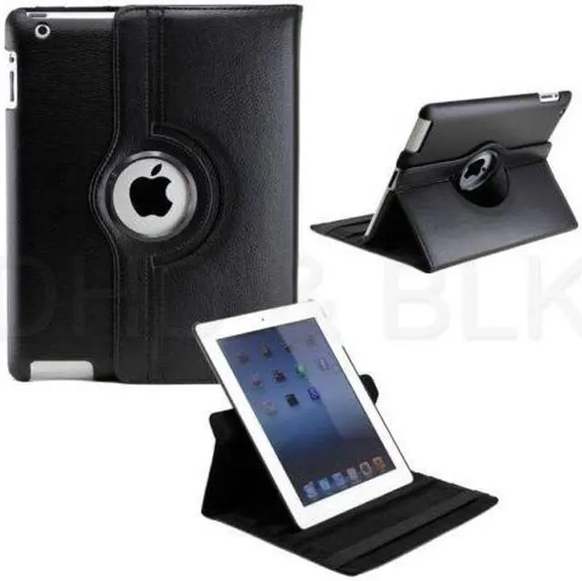 Main image of Delton Swivel Folio Case for for ipad2/new for ipad BLACK