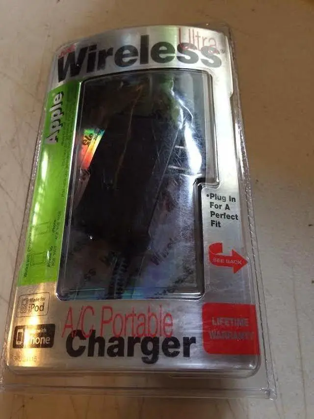 Alt view image 3 of 3 - Just Wireless Ultra A/C Charger 30 PIN CONNECTOR for for iphone 4 /4s/1g/3g/3gs