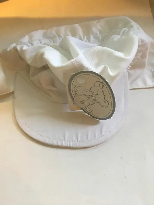 Alt view image 2 of 2 - White Swimming Hat - Koala Baby - Brand New