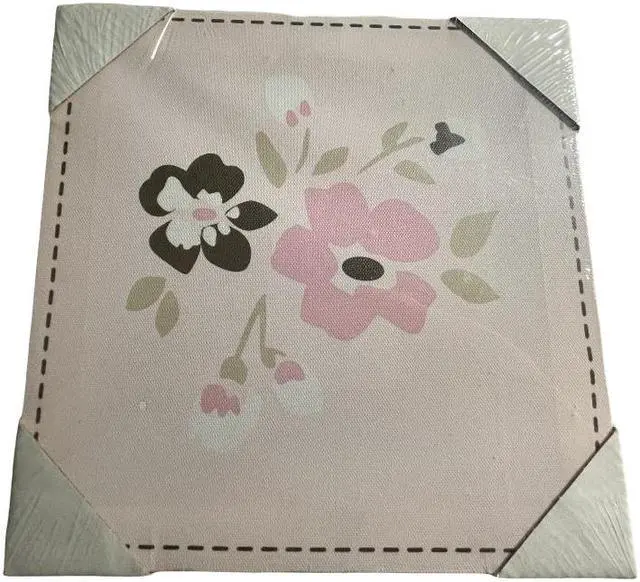 Alt view image 3 of 4 - 2 Piece Nautica Kids Wall Decor Flowers - Mirror Images on Canvas 19z