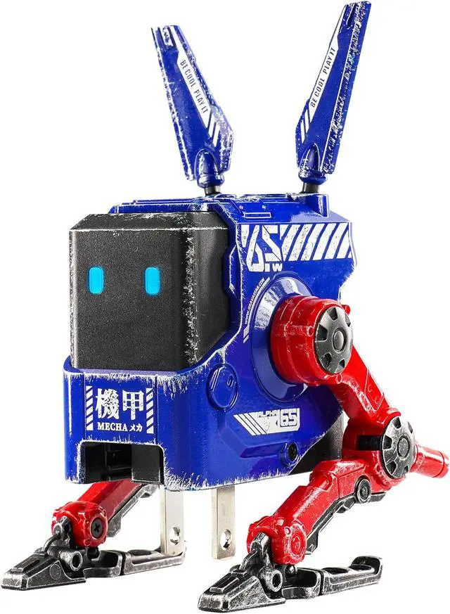 Main image of USB C Charger 65W,Gravastar Alpha65 Robot GaN Fast Charger Block,3-Port Power Adapter,iPad Charger,Foldable Wall Charger for MacBook Pro/Air,iPad Pro,iPhone 15/14/Mini/Pro/13Pro Max/12 Galaxy Note