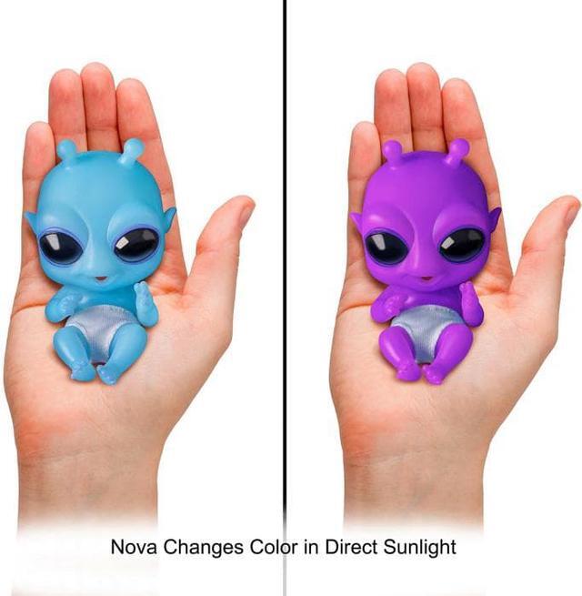 Alt view image 2 of 3 - The Ashton - Drake Galleries Nova Out-of-This-World Alien Baby Doll Collection Miniature Alien Babies Handcrafted of TrueTouch® Authentic Silicone Dolls 4-inches
