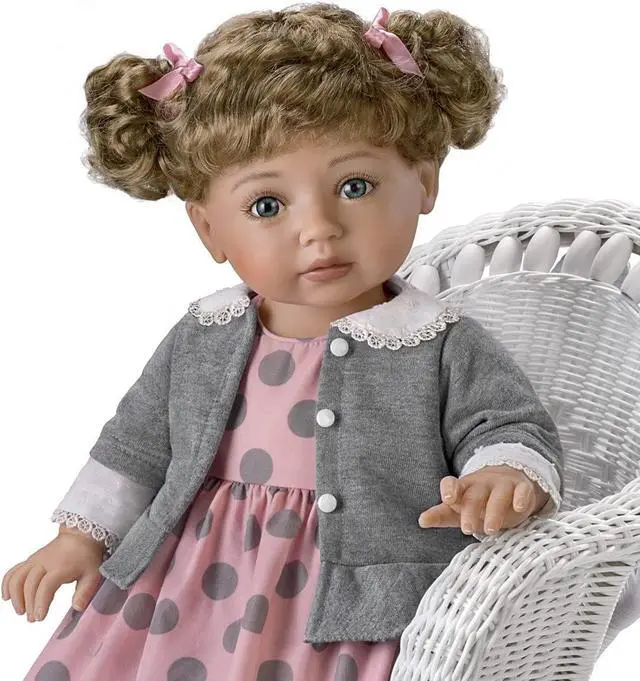 Alt view image 6 of 6 - The Ashton - Drake Galleries Mayra Garza Poseable Child Doll with Vinyl Skin and Hold That Pose Armature