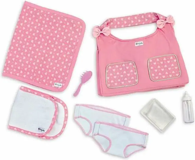 Alt view image 3 of 3 - The Ashton - Drake Galleries Diaper Bag Accessory Set Created For So Truly Mine® Baby Dolls