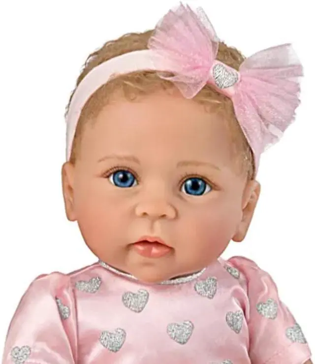 Alt view image 2 of 7 - The Ashton - Drake Galleries Light of My Life Baby Doll with Light Up Skirt