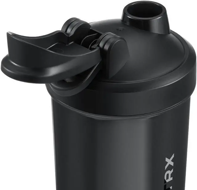 Alt view image 3 of 7 - VOLTRX Merger Protein Blender Shaker Bottle USB C Rechargeable Electric Protein Shake Mixer Cups BPA Free 24oz - Black