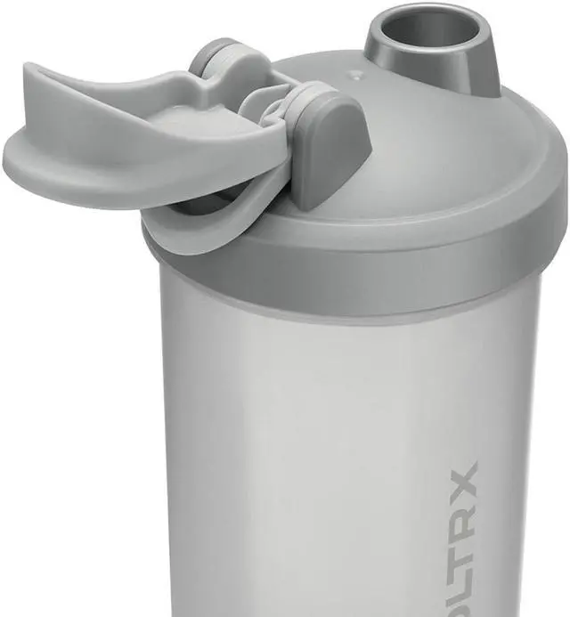 Alt view image 3 of 7 - VOLTRX Merger Protein Blender Shaker Bottle USB C Rechargeable Electric Protein Shake Mixer Cups BPA Free 24oz - Grey