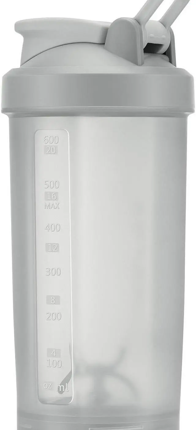 Alt view image 7 of 7 - VOLTRX Merger Protein Blender Shaker Bottle USB C Rechargeable Electric Protein Shake Mixer Cups BPA Free 24oz - Grey