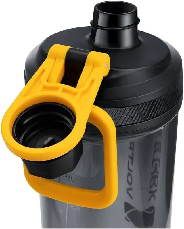 Alt view image 3 of 7 - VOLTRX Gallium Electric Protein Blender Shaker Bottle USB Rechargeable Mixer Cup for Shakes BPA Free Tritan 24oz Yellow