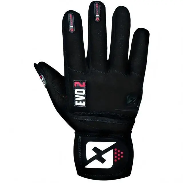 Main image of Skott Nemesis Full Length Evo2 Weightlifting Gloves with Integrated Wrist Wrap Support-Double Stitching for Extra Durability-Get Ripped with for Fitness and Exercise (Medium, Unisex)