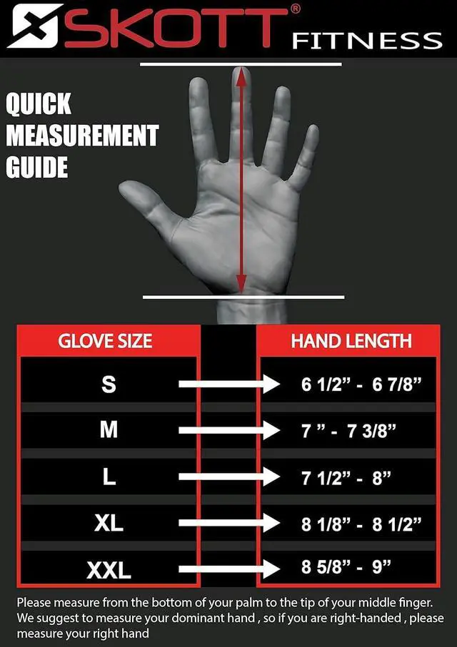 Alt view image 4 of 7 - Skott Nemesis Full Length Evo2 Weightlifting Gloves with Integrated Wrist Wrap Support-Double Stitching for Extra Durability-Get Ripped with for Fitness and Exercise (Large, Unisex)